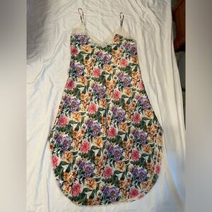 Vintage Grace Bishop Floral Slip Dress Size L